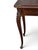 19th Century French Gabriel Legs Rosewood Inside Black Leather Game Table/Console Table. For Sale - Image 17 of 17