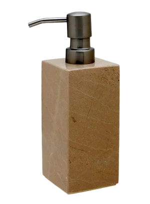 Tan Marble Soap Dispenser
