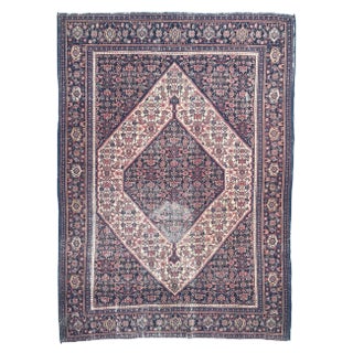 Antique Kurdish Seneh Rug For Sale
