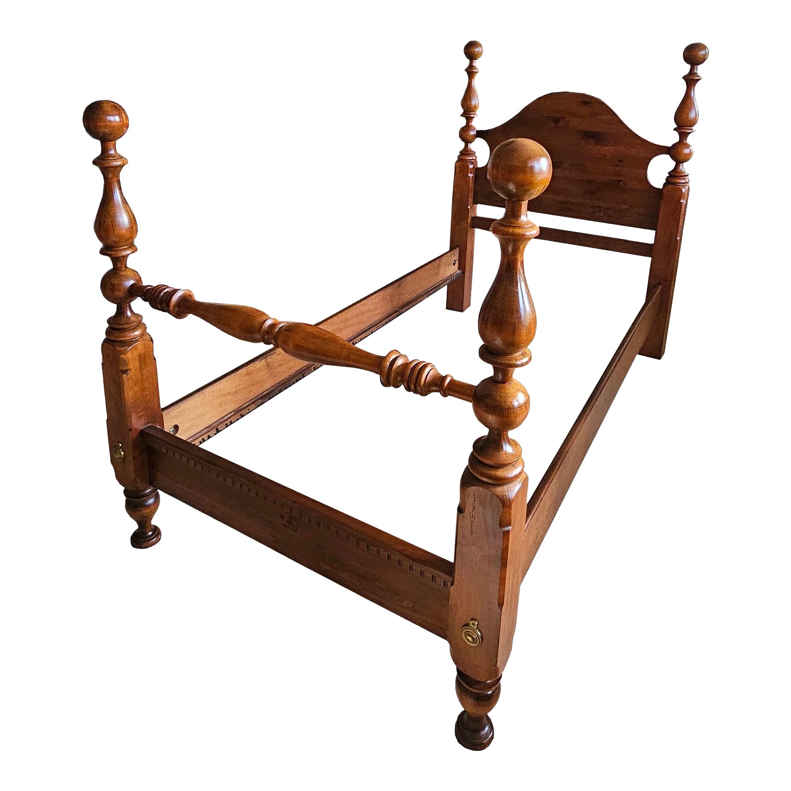 vintage-solid-wood-cannonball-