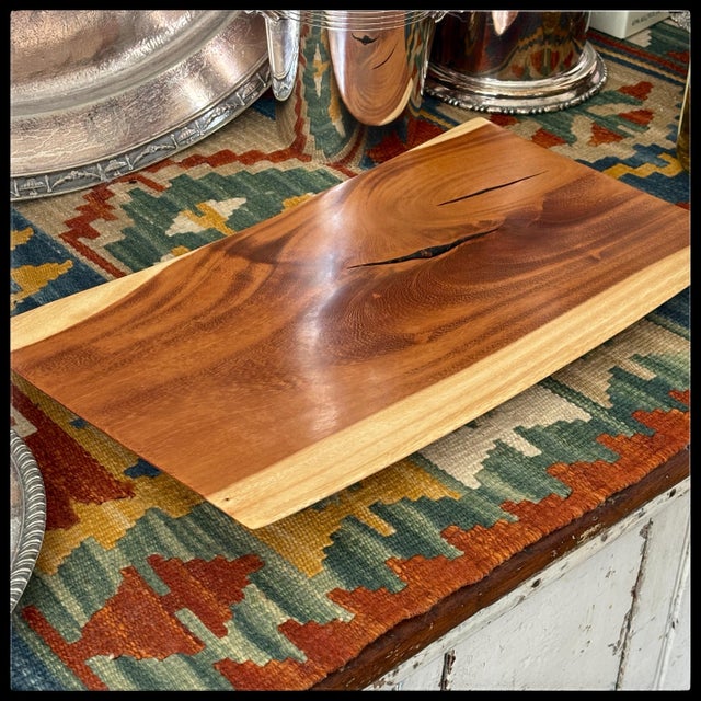 2010s Vintage 2002 Mora Sculptural "Wave" Centerpiece Art Platter. For Sale - Image 5 of 8