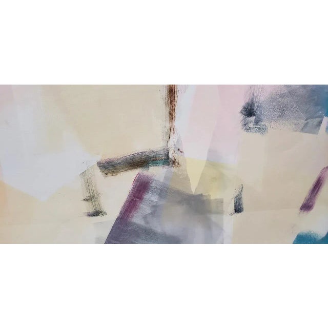 Jack Roberts (American, 20th C.) Large Scale Acrylic Abstract Painting For Sale In San Francisco - Image 6 of 8