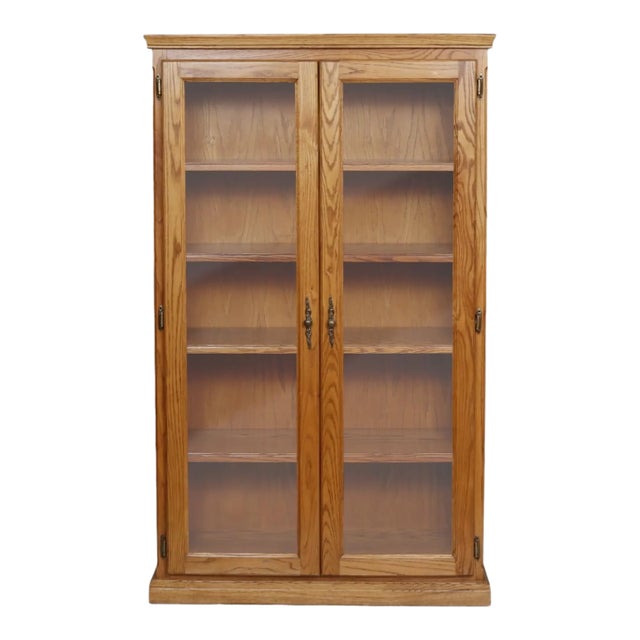 Traditional Oak Bookcase For Sale