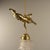 Brass Ceiling Lamp with Putto, France, 1910s For Sale - Image 3 of 10
