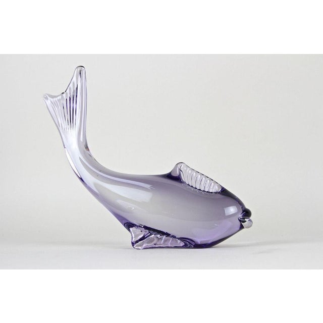 Mid-Century Modern Murano Glass Fish, Italy, 1970s For Sale - Image 14 of 18