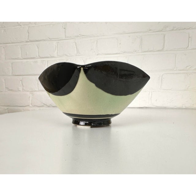 Vintage Danish Ceramic Bowls and Dish from Kähler, 1960s, Set of 3 For Sale - Image 11 of 13