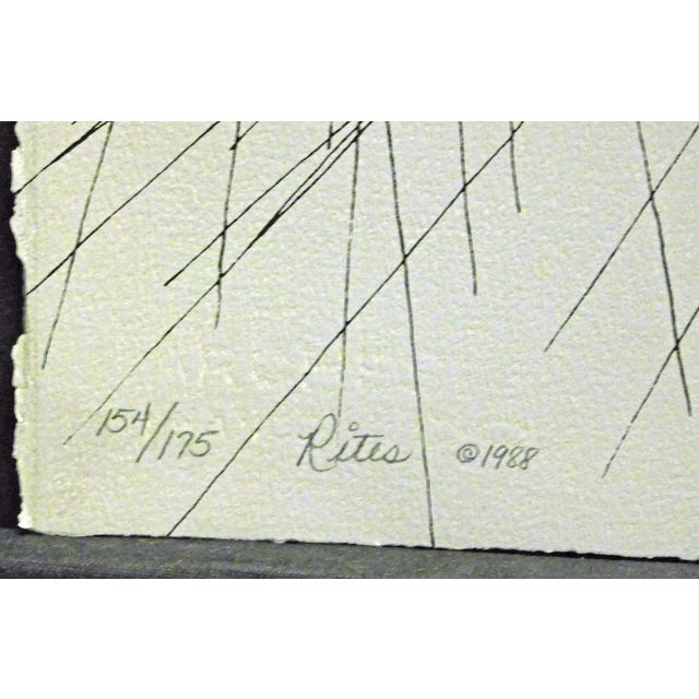 "Rites" Original Limited Edition Serigraph by Guillaume Azoulay Hand signed by the artist Titled & Numbered by the artist...