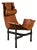 Jean-Paul Rykaert Leather Sling Chair For Sale