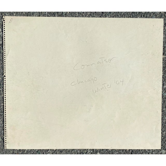 1964 Larry Connatser Chicago Landscape For Sale - Image 4 of 4