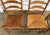 Vintage Classic Ladderback Chairs With Rush Seats, S/4 For Sale - Image 9 of 10