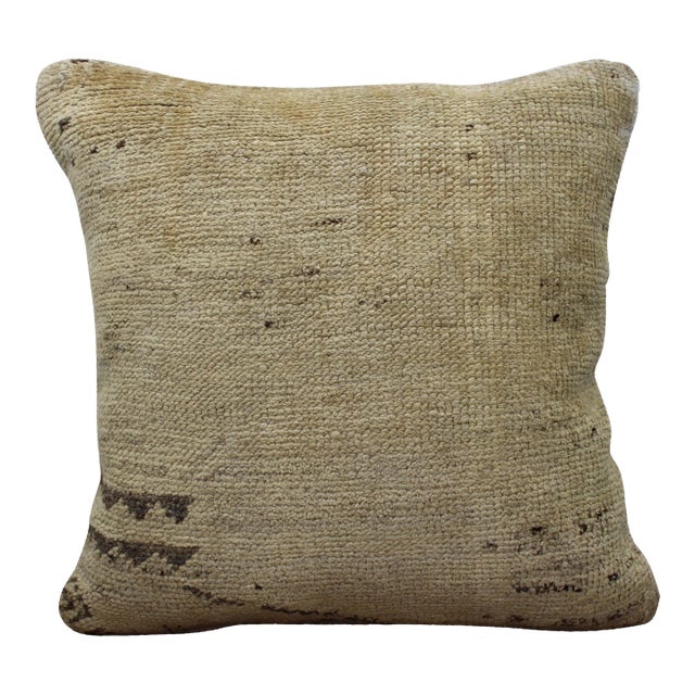 Turkish Vintage Rug Decorative Pillow Cover For Sale