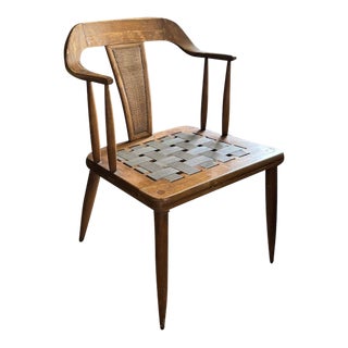 Mid Century Michael Taylor for Tomlinson "Sophisticate" Arm Chair or Desk Chair For Sale