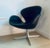 Mid-Century Modern Arne Jacobsen for Fritz Hansen Swan Lounge Chair Danish Mid Century Modern Vintage Scandinavian For Sale - Image 3 of 9