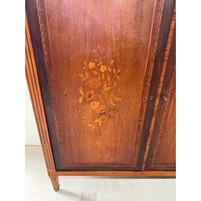 19th Century French Louis XVI Marble Top Sideboards / Bar For Sale - Image 11 of 11