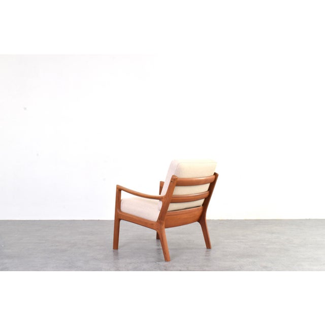 Mid-Century Modern Danish Senator Lounge Chair in Teak by Ole Wanscher for Cado, 1960s For Sale - Image 6 of 13