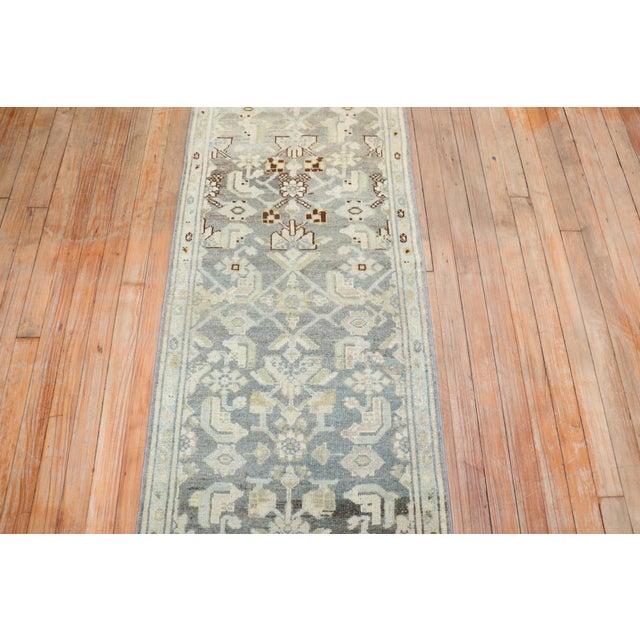 Early 20th Century Antique Persian Malayer Runner - 2' x 15' For Sale - Image 5 of 8