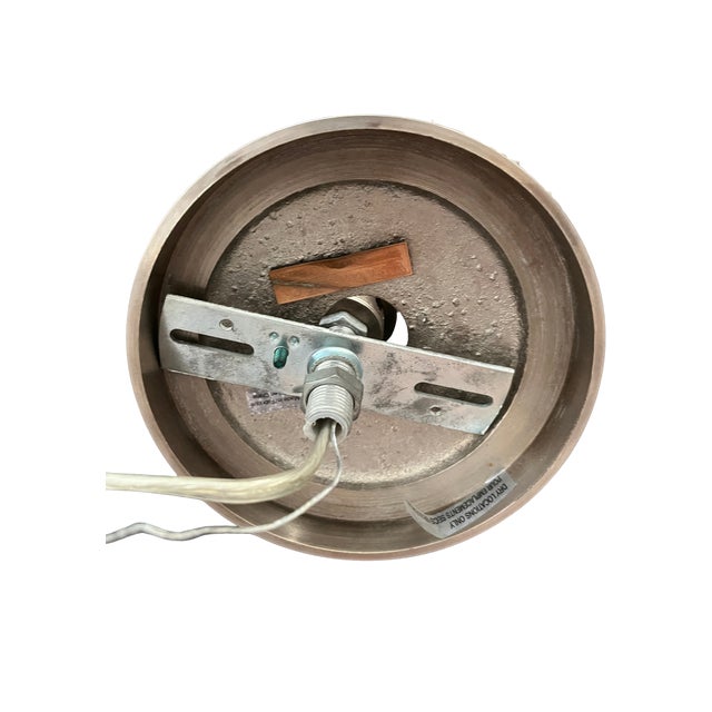 Metal Thomas O'Brien for Visual Comfort Signature Goodman Small Hanging Lights in Antique Nickel For Sale - Image 7 of 9