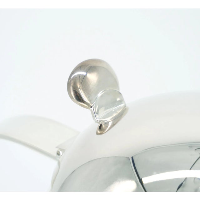 Italian Silver Plated Exterior Insulated Interior Hot / Cold Thermos For Sale - Image 10 of 12