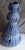 Large Vintage Ceramic Vase with Blue and White Gradient Glaze, 1970s, in Very Good conditions. Designed 1970 to 1979