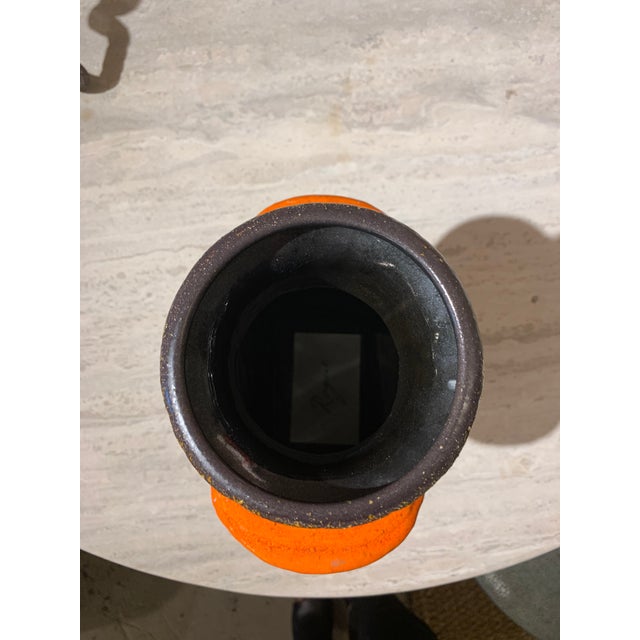 Vintage German Pottery Vase For Sale In Charlotte - Image 6 of 7