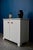 Art Deco Retro Cabinet with Painted Wooden Shelves, 1940s For Sale - Image 9 of 18