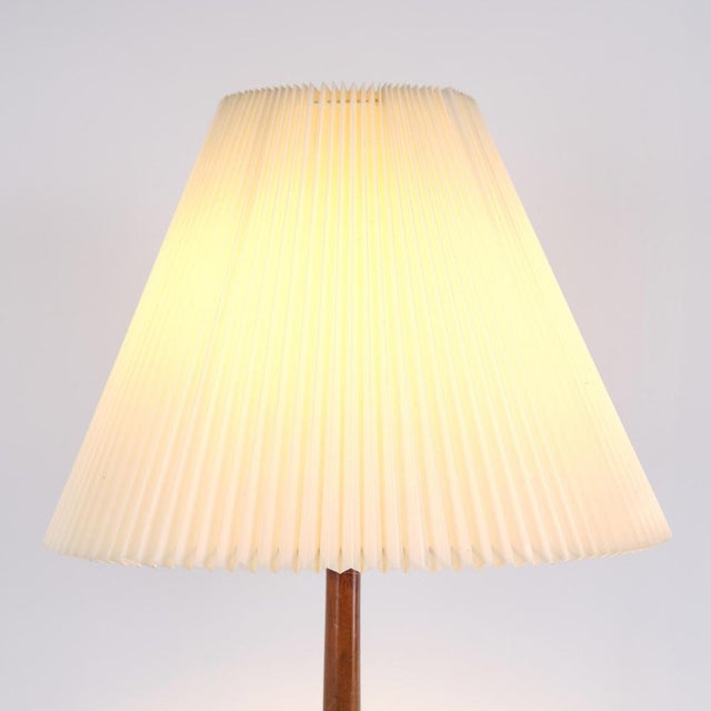 Late Empire Floor Lamp with Mahogany Table For Sale - Image 4 of 9