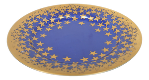 Stars Charger Plate by Trix & Robert Haussmann for Swid Powell, 1986