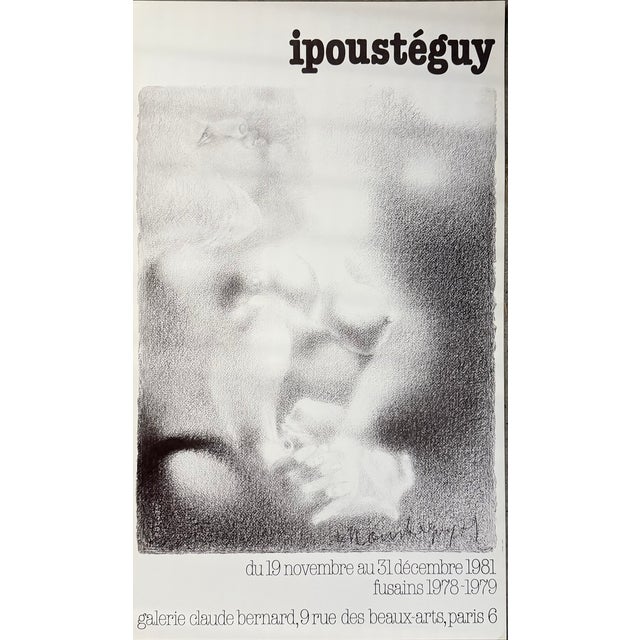 Exhibition poster I.M. Lion (1981) by Jean-Robert Ipoustéguy, one of the most significant French sculptors of the 20th...