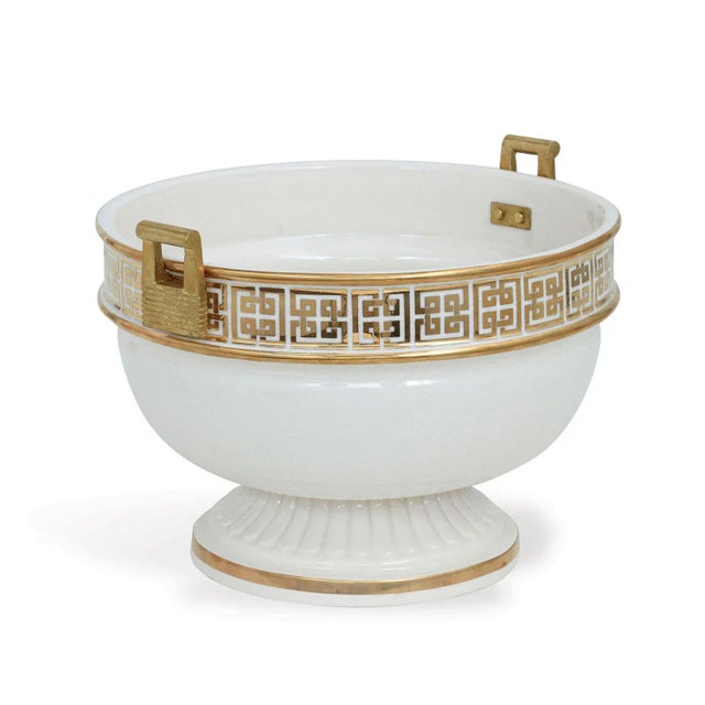 English Williamsburg for Port 68 Palace Fret Bowl For Sale - Image 3 of 5