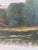 Vintage Original Landscape Oil Painting, Signed Farmhouse Art For Sale - Image 10 of 18
