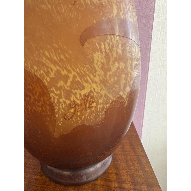 Antique Nancy Vase by Emile Gallé, 1890s For Sale - Image 3 of 8