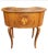 1940s Two-Drawer Continental Marquetry Mahogany Kidney Dressing Table For Sale In Washington DC - Image 6 of 11
