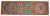 1970s Mythological Runner Rug Hand-Knotted 2'9"x9'6" Vibrant Orange Turkish Rug Kitchen Runner Extraterrestrial Motif For Sale - Image 5 of 14
