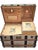 Antique Victorian Saratoga Steamer Trunk With Original Trays and Working Key This magnificent late nineteenth-century...