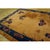 1920s Gold Floral Medallion Chinese Art Deco Carpet 9' X 11' 7" Knotted Wool Rug For Sale - Image 4 of 10
