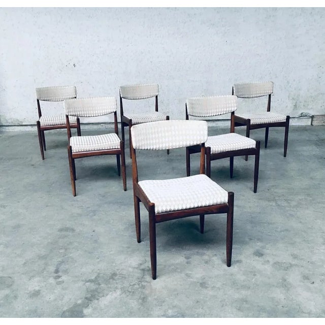Mid-Century Scandinavian Teak Dining Chair Set, 1960s, Set of 6 For Sale - Image 18 of 18