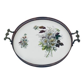 Antique Art Nouveau Serving Tray, 1925 For Sale