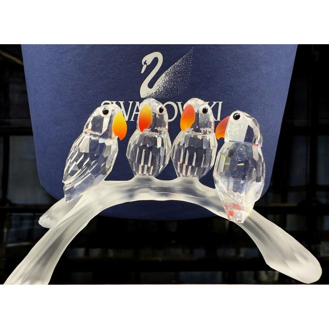 Statuetta Baby Lovebirds by Swarovski, 2000s For Sale - Image 10 of 14