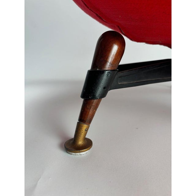 Italian Kosmo Chair by Rito Valla for IPE, 1950s For Sale - Image 4 of 15