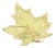 Tiffany & Co. 18k Yellow Gold Large Maple Leaf Brooch Pin For Sale