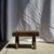 Brutalist Small Wabi-Sabi Rectangular Side Stool in Teak, 1980s For Sale - Image 3 of 14