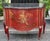 E. J. Victor 19th C Style Red Chinoiserie & Black Marble Commode - Newport Historic Mansion Collection For Sale - Image 4 of 7