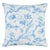 Schumacher Schumacher Toile de Fleurs 22" Pillow in Delft For Sale - Image 4 of 4