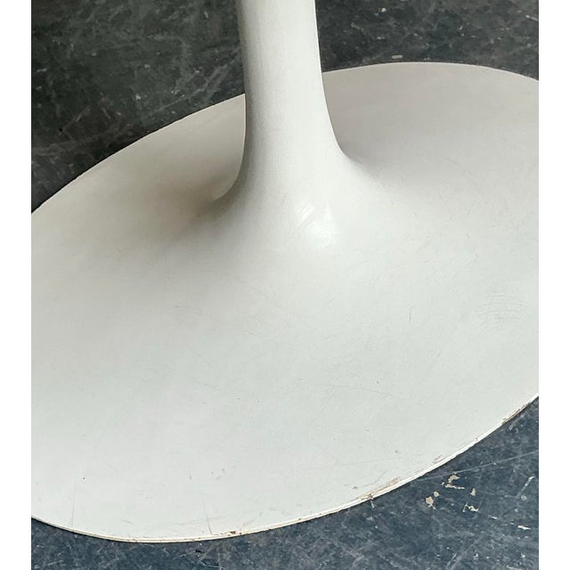 Late 20th Century Vintage Boho Knoll Saarinen Tulip Table For Sale - Image 5 of 12