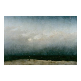Neutral Moody Landscape Art Print - Norway Painting by Albert Marquet, 24" X 16" For Sale
