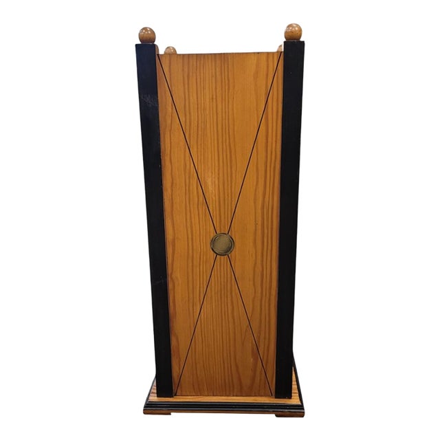 Vintage Trompe L' Oeil Umbrella Stand For Sale