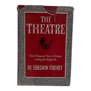 The Theatre 3000 Years of Drama Hardcover Vintage 1958 Book For Sale