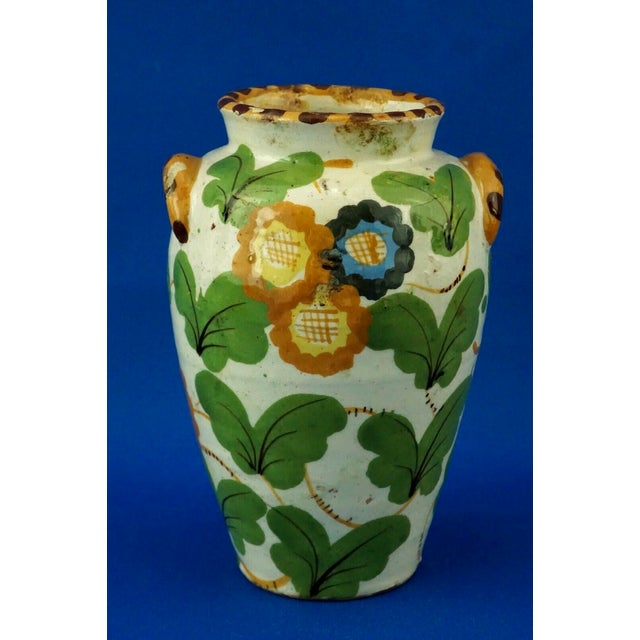 Ceramic Pharmacy Jar attributed to Ulisse Cantagalli, Italy, 19th Century For Sale - Image 5 of 18