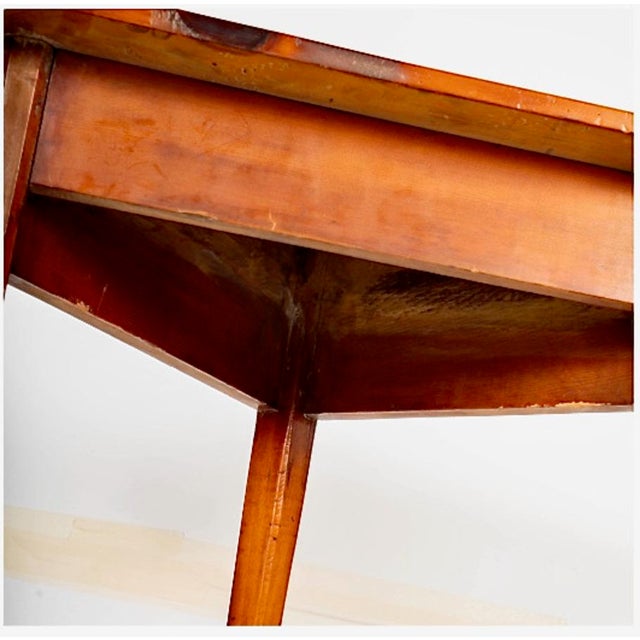Shaker (Attributed) Demi-Lune Table For Sale - Image 10 of 11