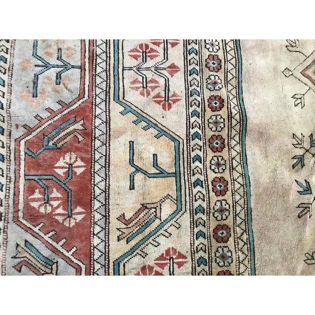 Large Vintage Turkish Kars Rug For Sale - Image 15 of 17